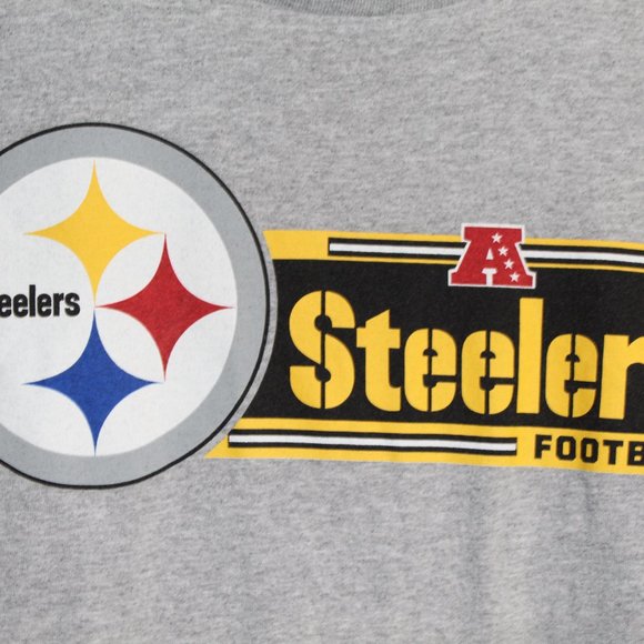 Pittsburg Steelers Grey Teeshirt - Picture 3 of 4